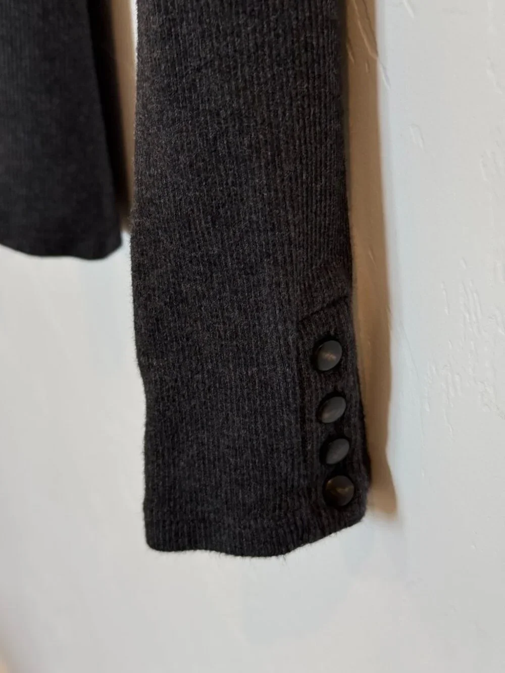 Sezane Felix Jumper Charcoal Grey - Size M - Picture 4 of 6